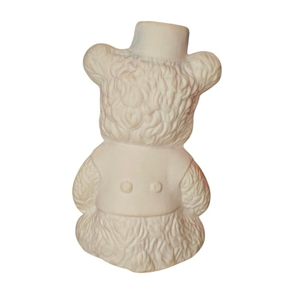 VTG 1960s Rubber Squeaker Circus Bear 8" Germany STILL SQUEAKS Kitschy Toy - Picture 7 of 15